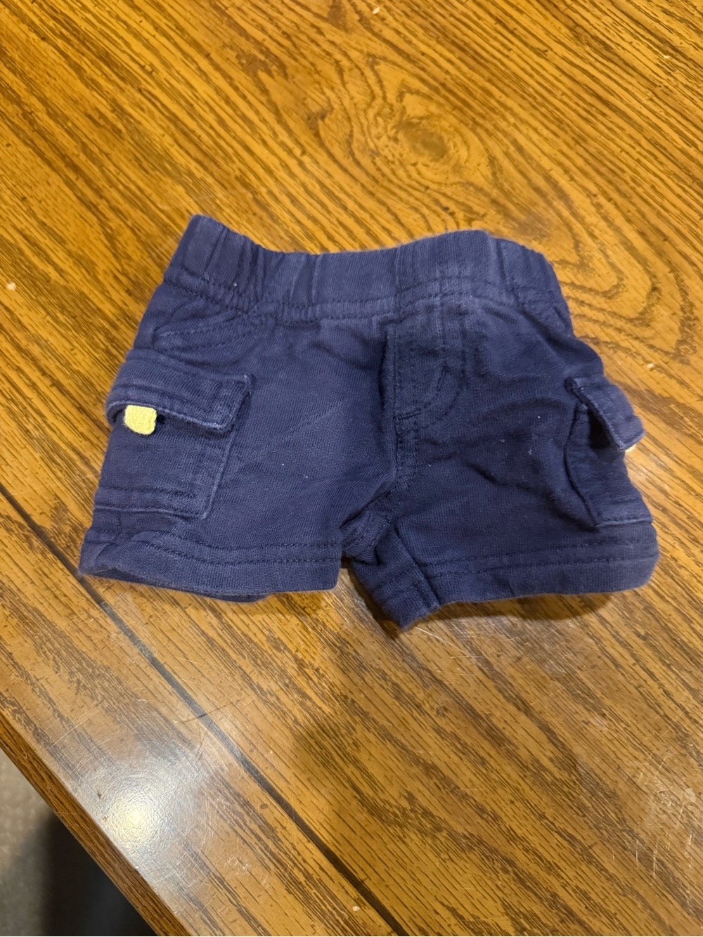 6 for $10 Navy Blue Kids Cargo Shorts - Comfortable Everyday Bottoms
